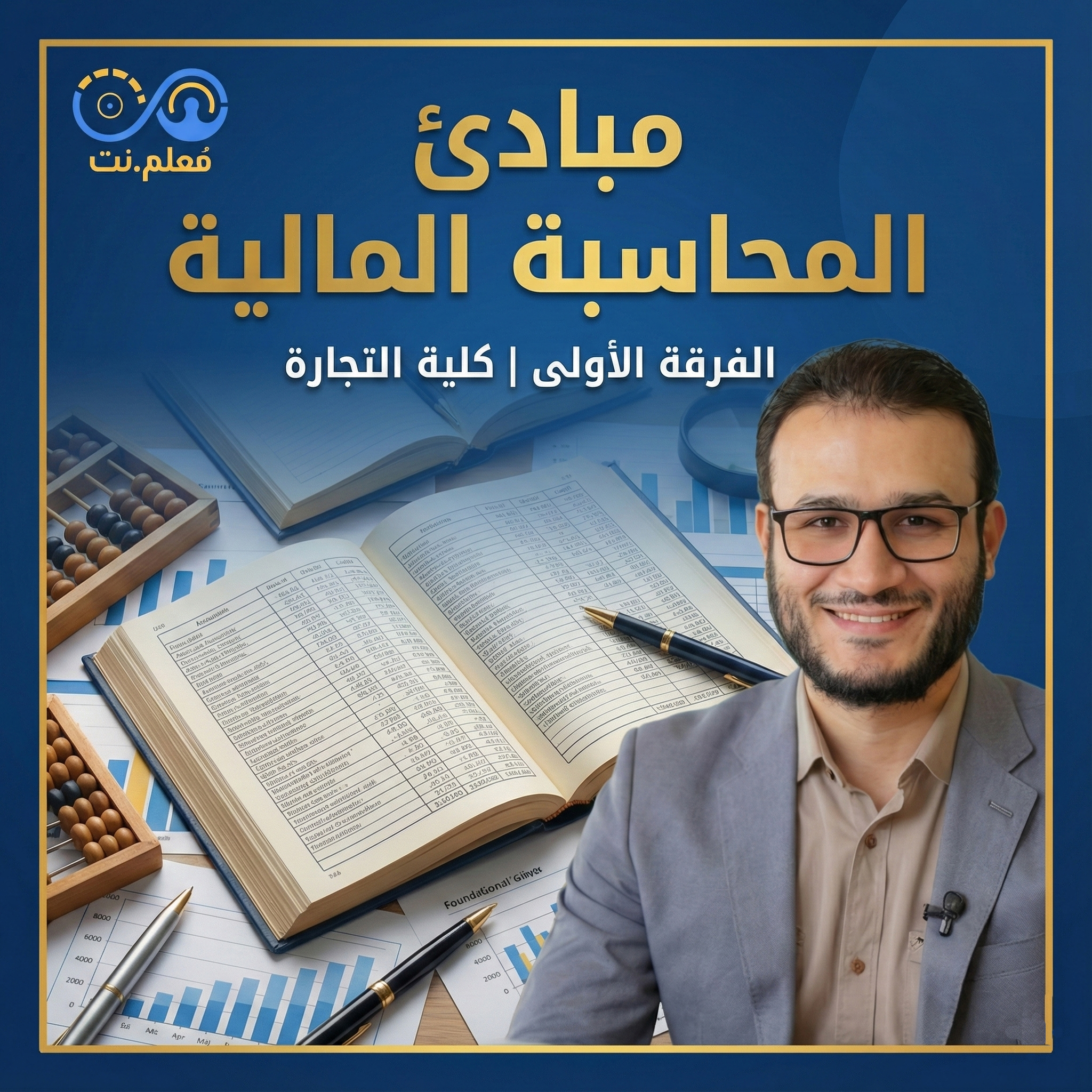 محاسبة مالية | الفرقة الأولى | كلية تجارة جامعة الأزهر